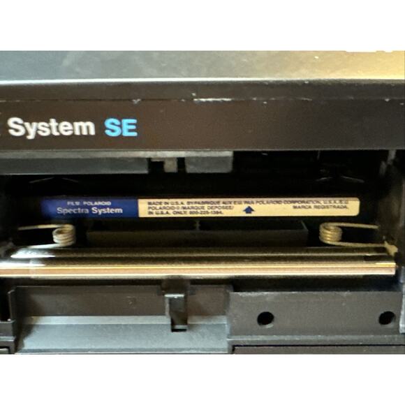 Vintage Polaroid Spectra System SE Instant‎ Film Camera, Case & Manual. EUC - Picture 4 of 16